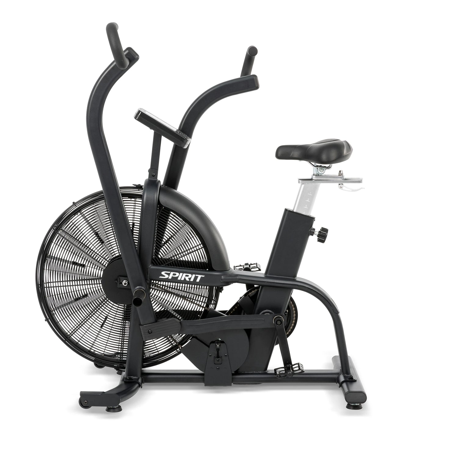 Spirit Fitness AB950 commercial grade air bike for upper and lower body cardio and strength workouts
