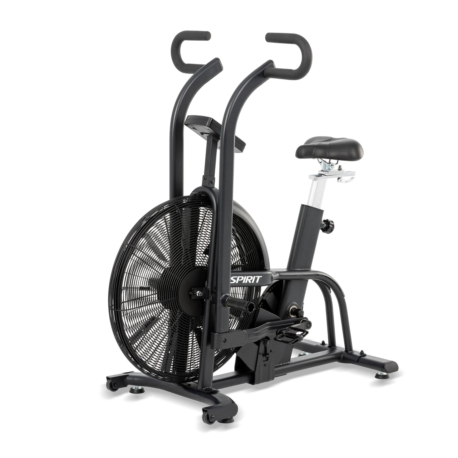 Spirit Fitness AB950 commercial grade air bike for upper and lower body cardio and strength workouts