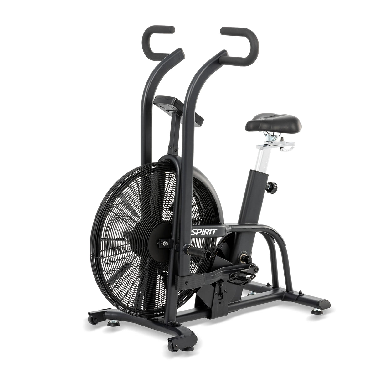 Spirit Fitness AB950 commercial grade air bike for upper and lower body cardio and strength workouts