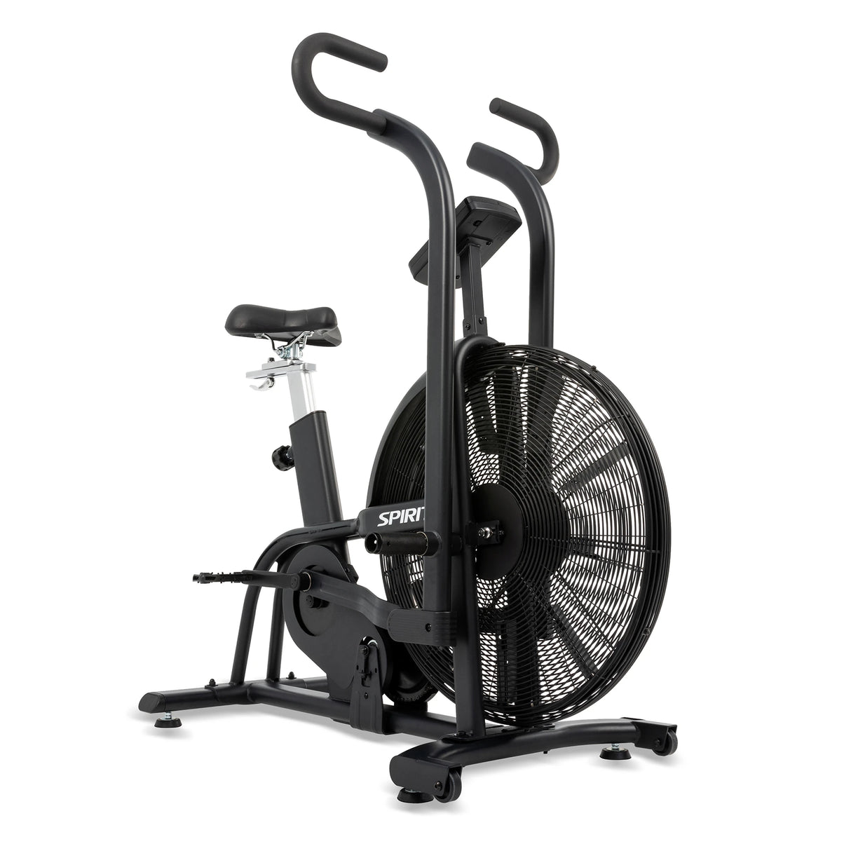 Spirit Fitness AB950 commercial grade air bike for upper and lower body cardio and strength workouts
