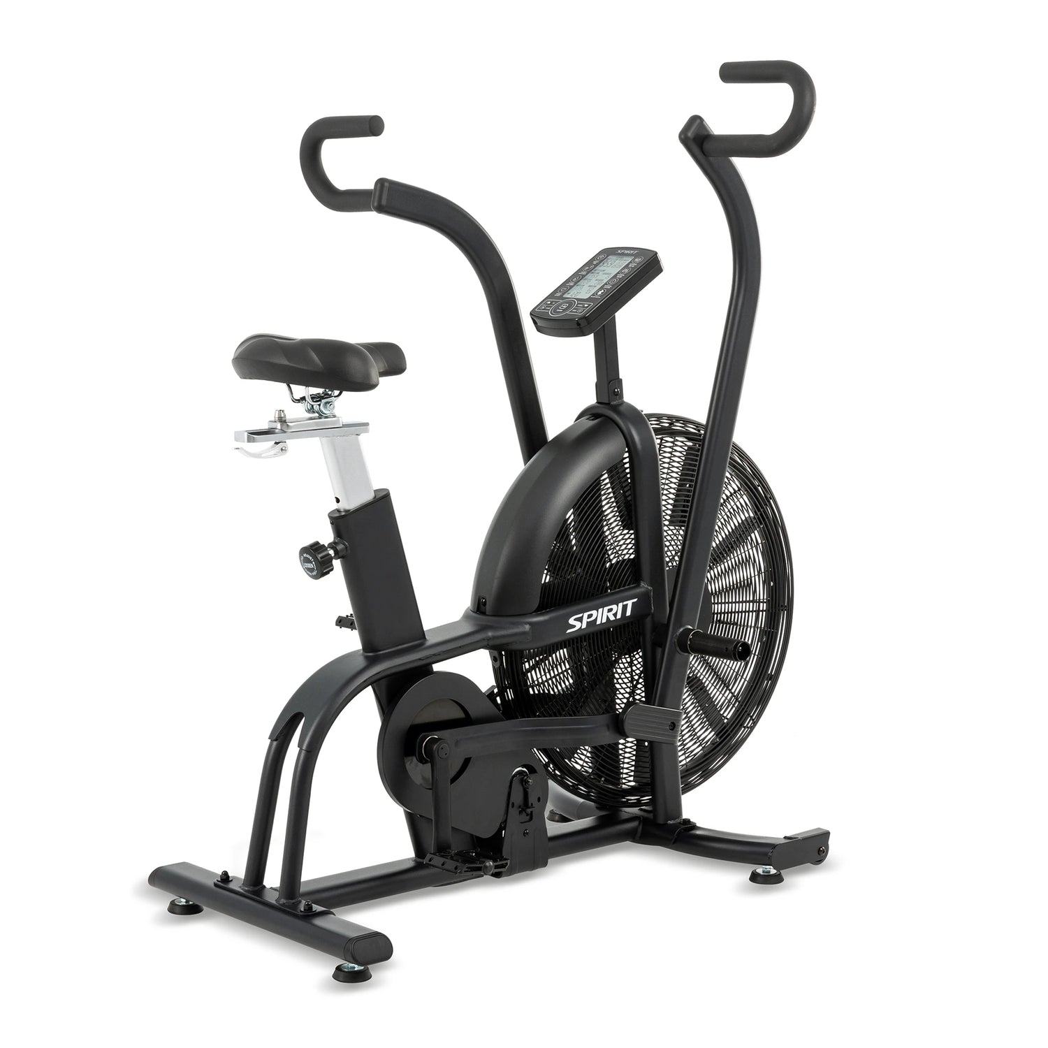 Spirit Fitness AB950 commercial grade air bike for upper and lower body cardio and strength workouts