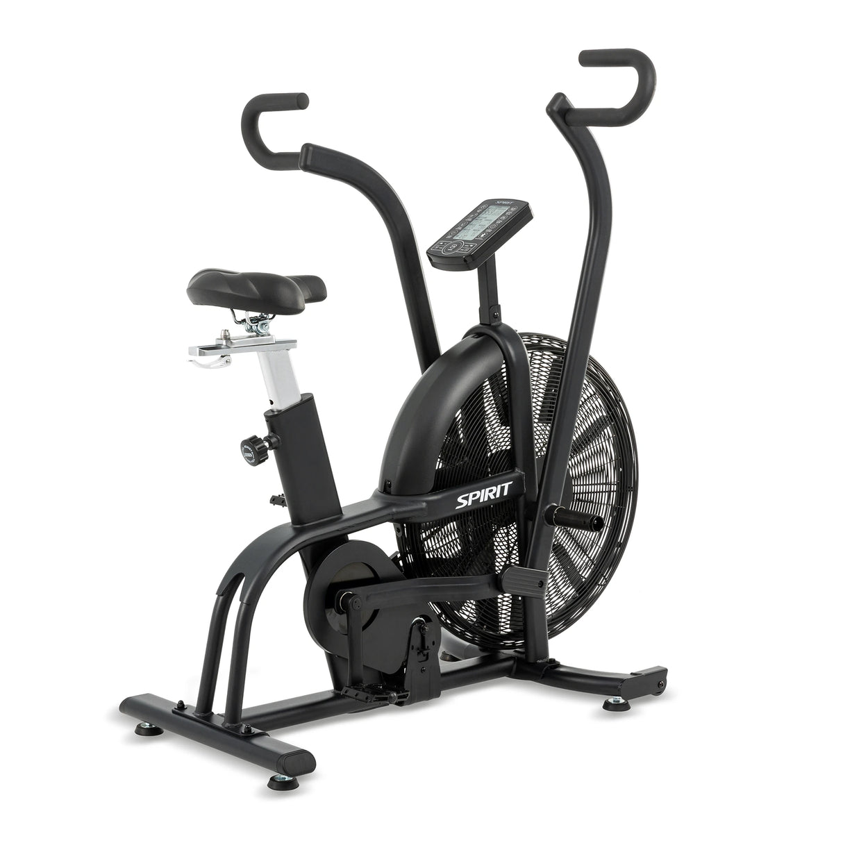 Spirit Fitness AB950 commercial grade air bike for upper and lower body cardio and strength workouts