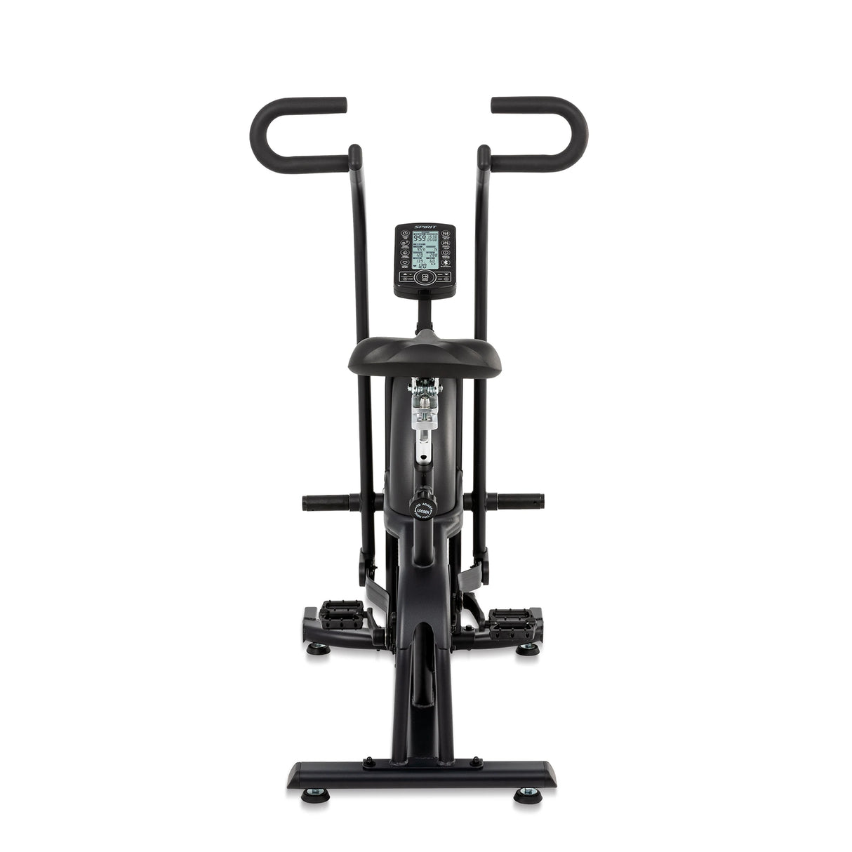 Spirit Fitness AB950 commercial grade air bike for upper and lower body cardio and strength workouts