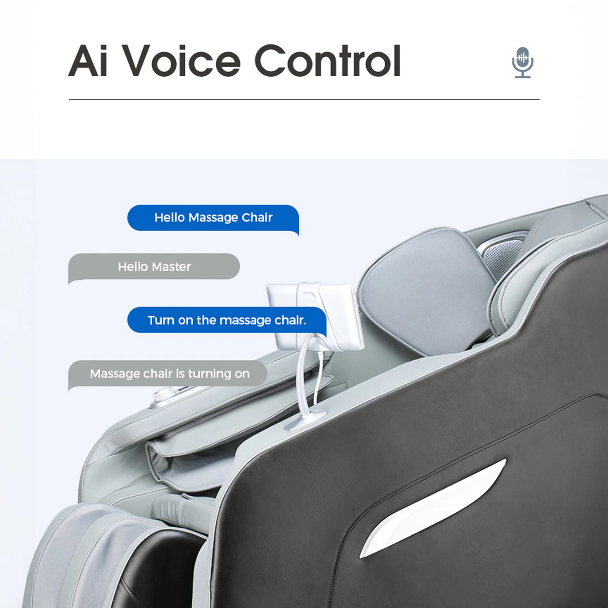 Lifesmart 2D Full Body Massage Chair - 6" Touchscreen Tablet