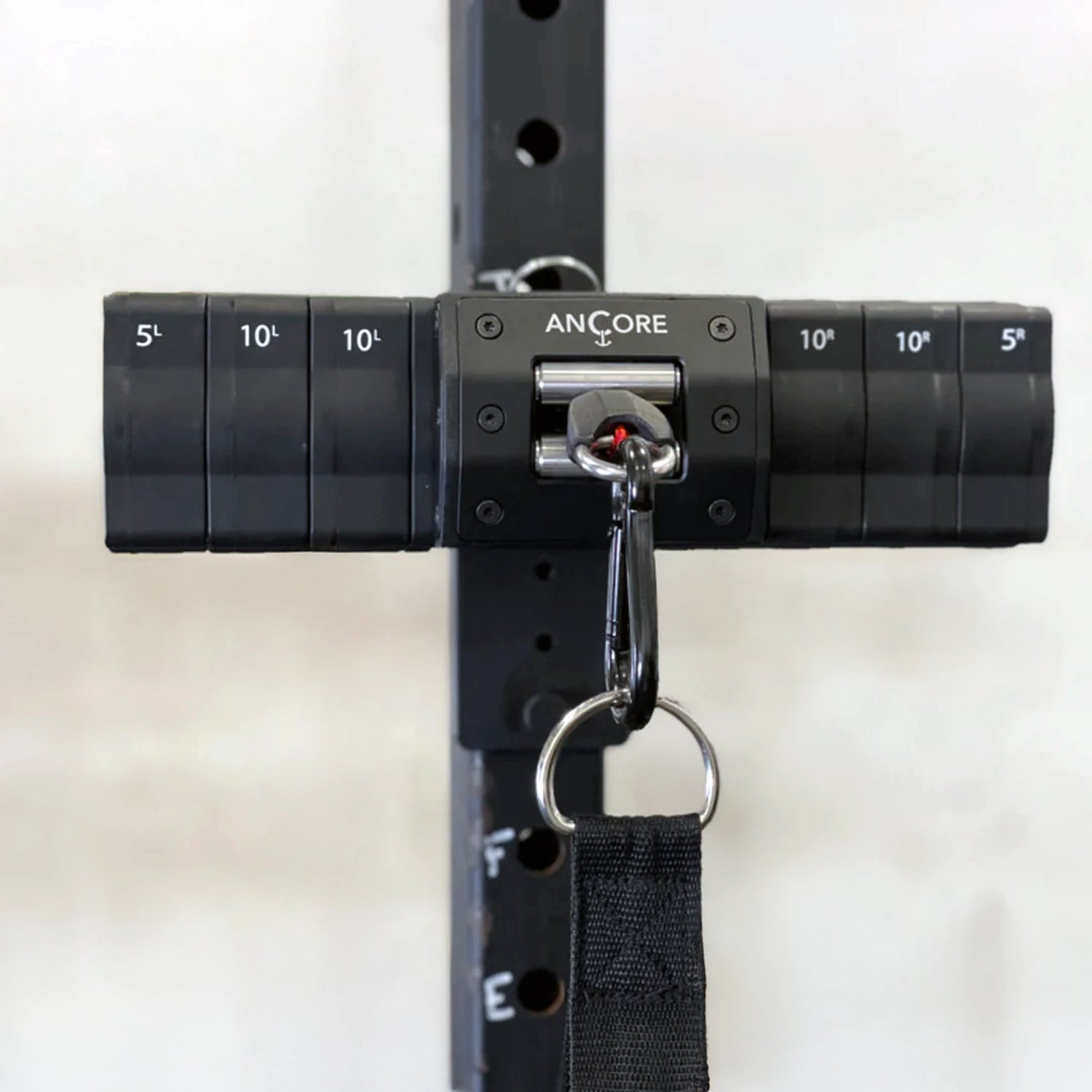 ANCORE portable adjustable cable column rack mount system