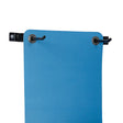 Wall mounted black exercise mat storage rack by Perform Better