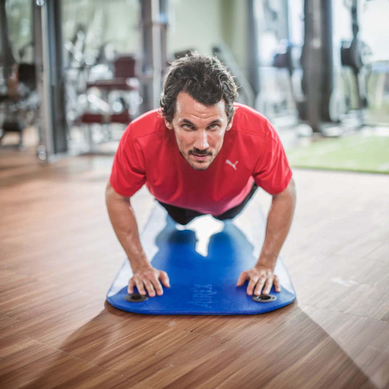 Hanging waterproof foam studio gym mat