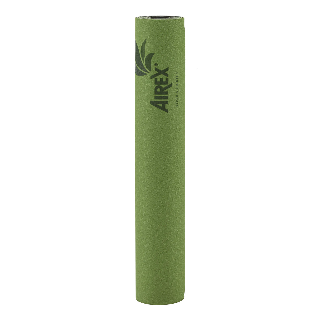Recycled rubber yoga mat which is environmentally friendly and made from sustainable biodegradable materials