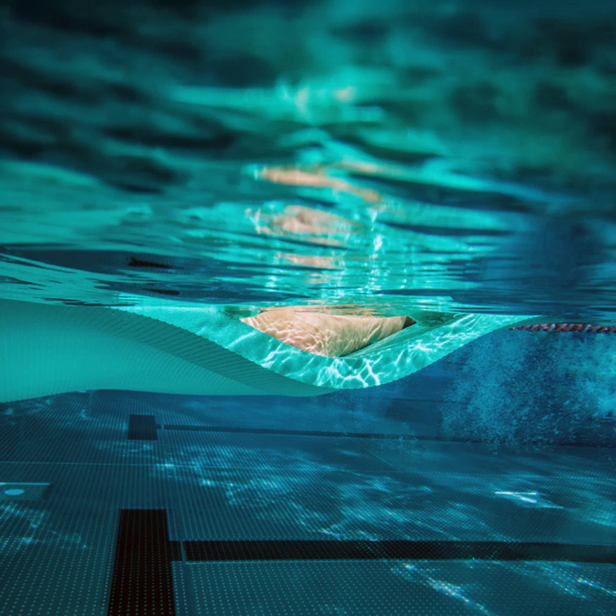 One inch thick commercial gym mat which floats and is great for water therapy