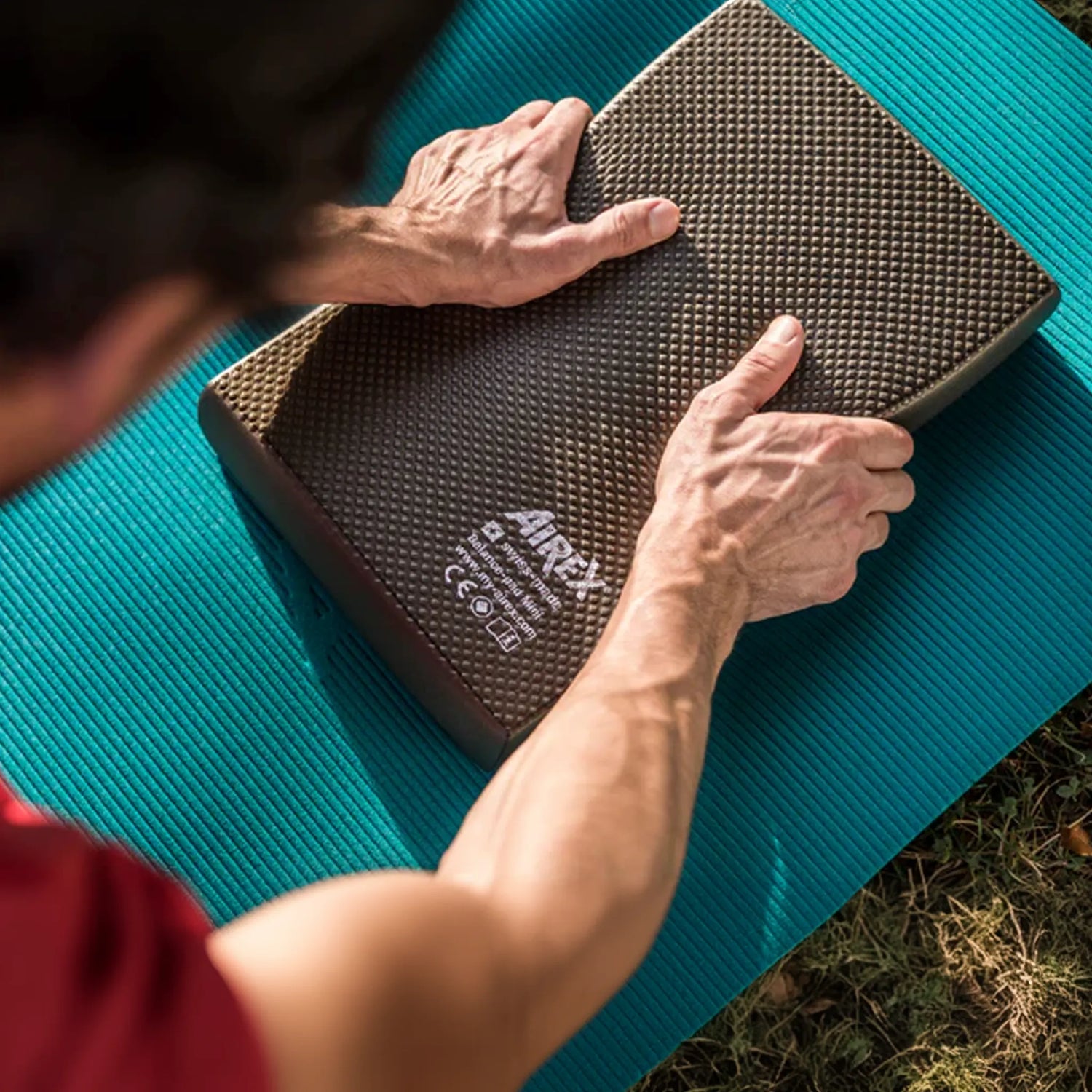 Small foam commercial grade balance pad by Airex