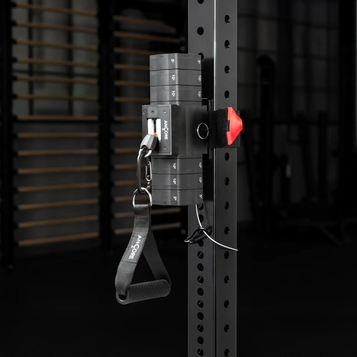 ANCORE portable adjustable cable column