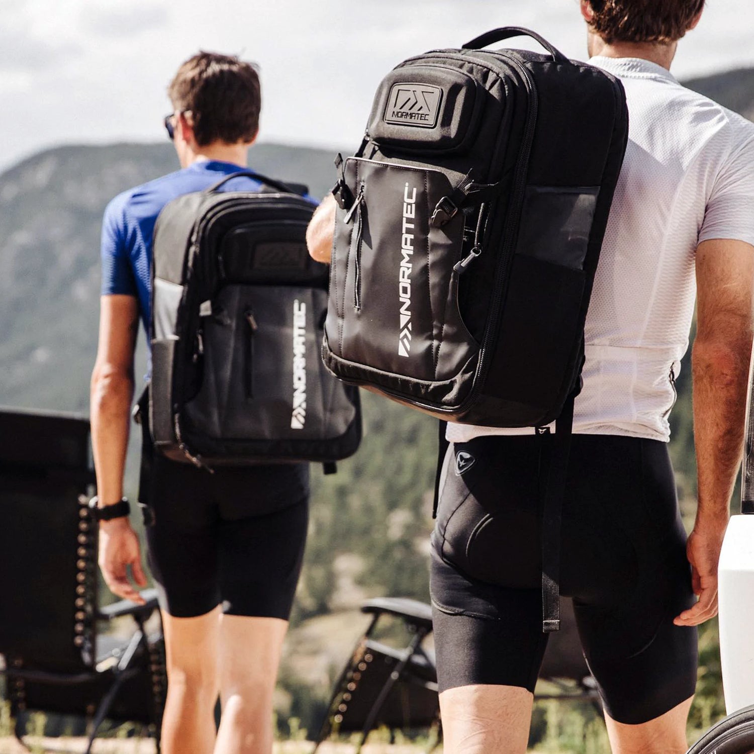 Black premium quality backpack