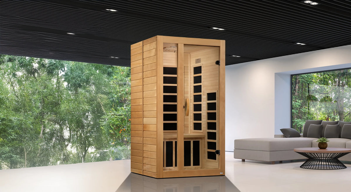 Dynamic Saunas Gracia model FAR infrared 1 person indoor sauna