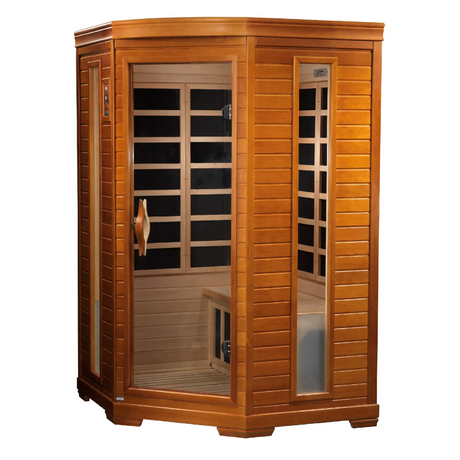 Dynamic saunas FAR infrared Heming corner model sauna