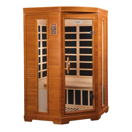 Dynamic saunas FAR infrared Heming corner model sauna