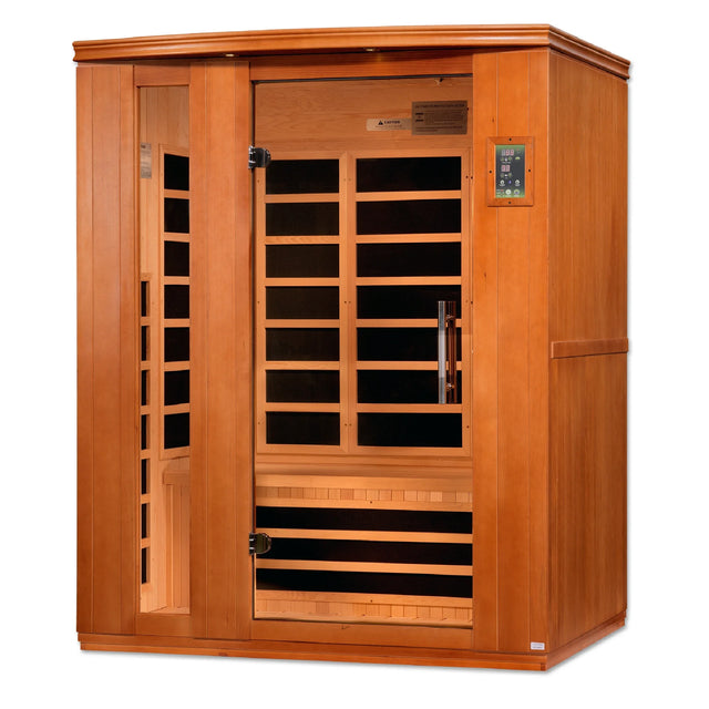 Dynamic Saunas Lugano model FAR infrared three person sauna