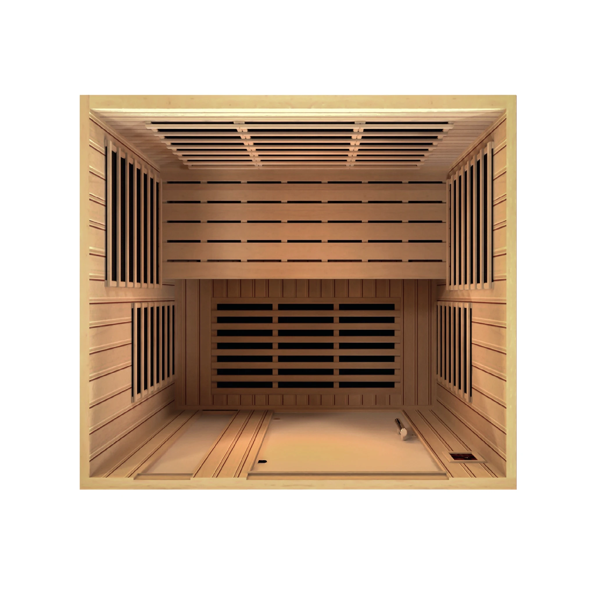 Dynamic Saunas Lugano model FAR infrared three person sauna