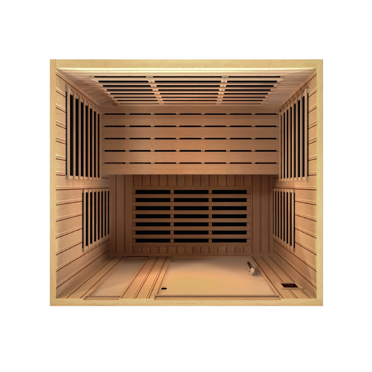 Dynamic Saunas Lugano model FAR infrared three person sauna