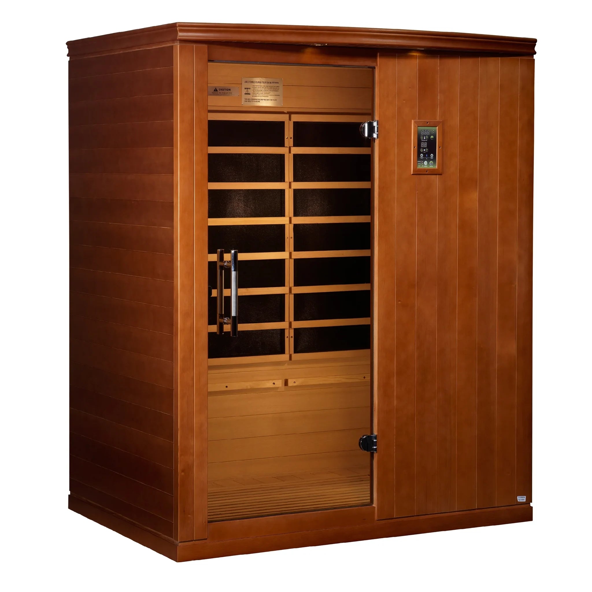 Dynamic Madrid Elite FAR Infrared Sauna - 3 Person Indoor Model
