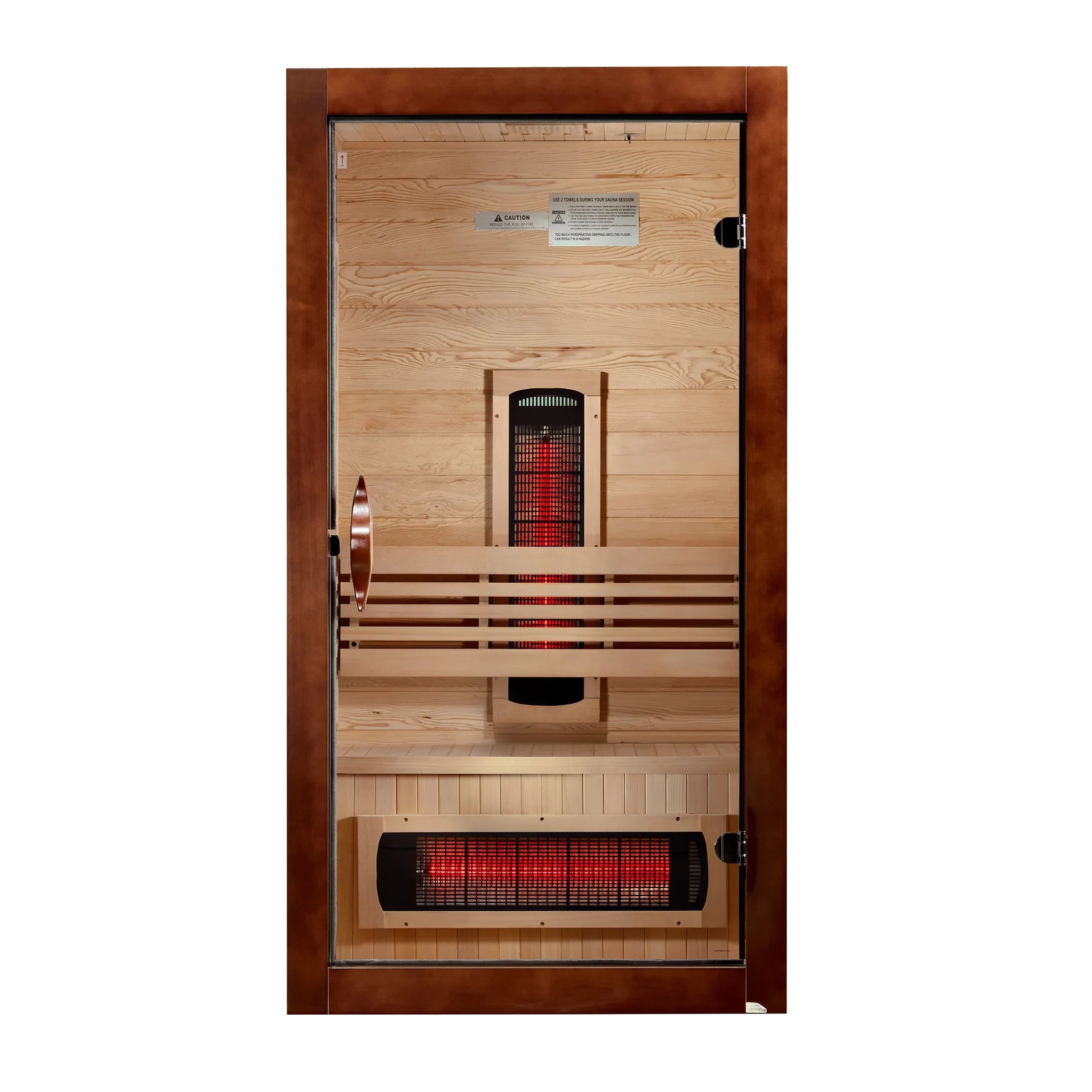 Dynamic Santorini Full Spectrum Infrared Sauna - 2 Person Indoor Model