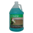 A full bottle of blue Ecore Athletic ecleaner low foam floor cleaner for rubber flooring