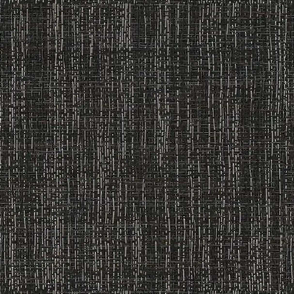 ECORE Ebb & Flow Motivate Laminate Roll - 6mm Class 1 Flooring by ECORE Athletic features a dark woven fabric texture with an irregular grid pattern in black, gray, and white for a subtle, modern look.