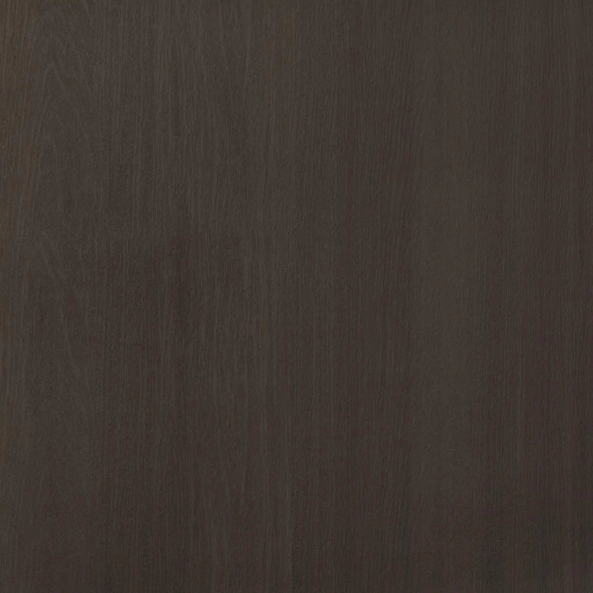 The ECORE Moxie Beast Laminate Roll - 10.5mm Flooring by ECORE Athletic features a dark brown, smooth, and polished surface with subtle grain textures and understated natural wood patterns for a sleek and elegant appearance.
