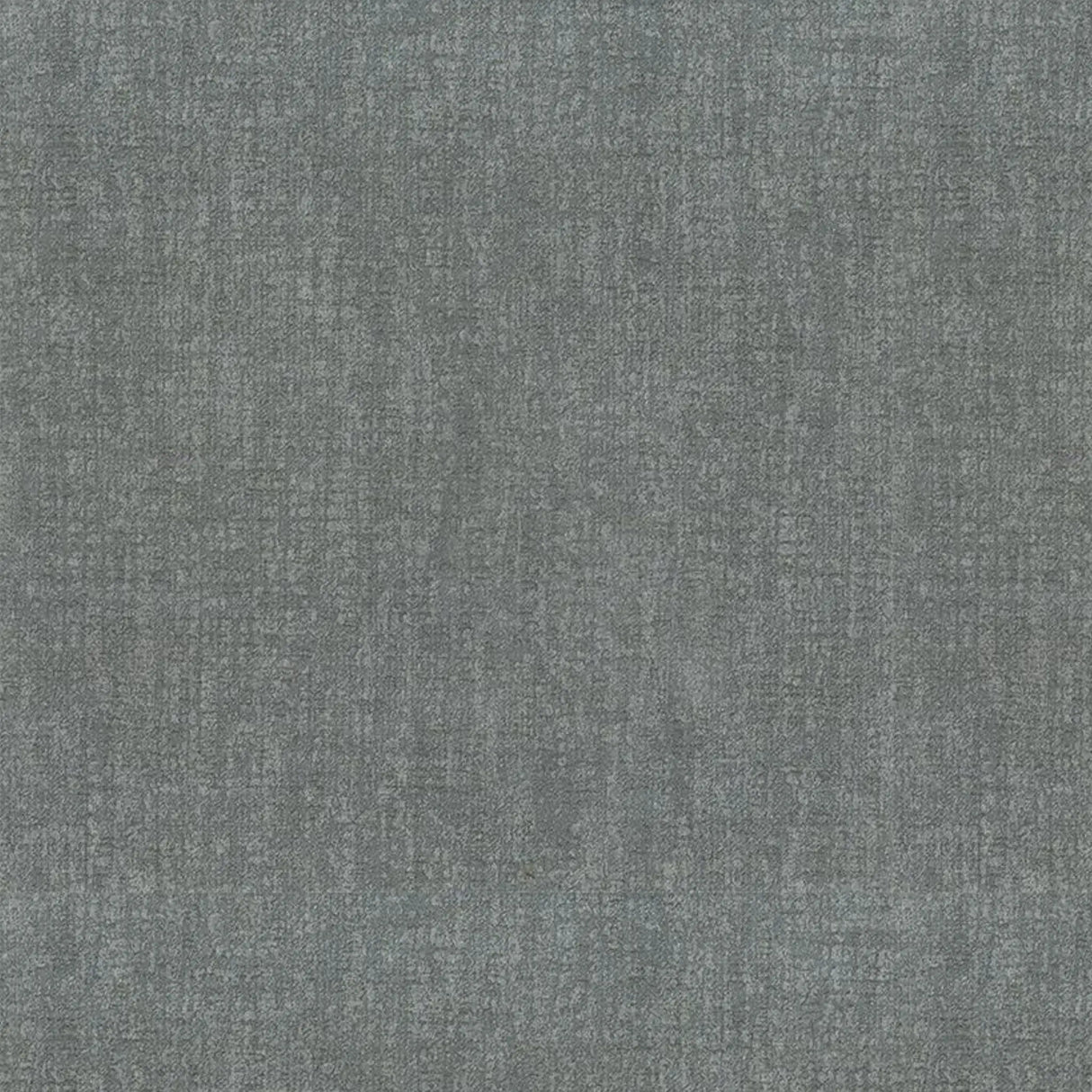 A close-up of ECORE Restorative Motivate Laminate Roll - 7mm Class 1 Flooring by ECORE Athletic reveals a textured, woven surface in muted blue and gray with a subtle, irregular pattern for a soft, slightly distressed look.