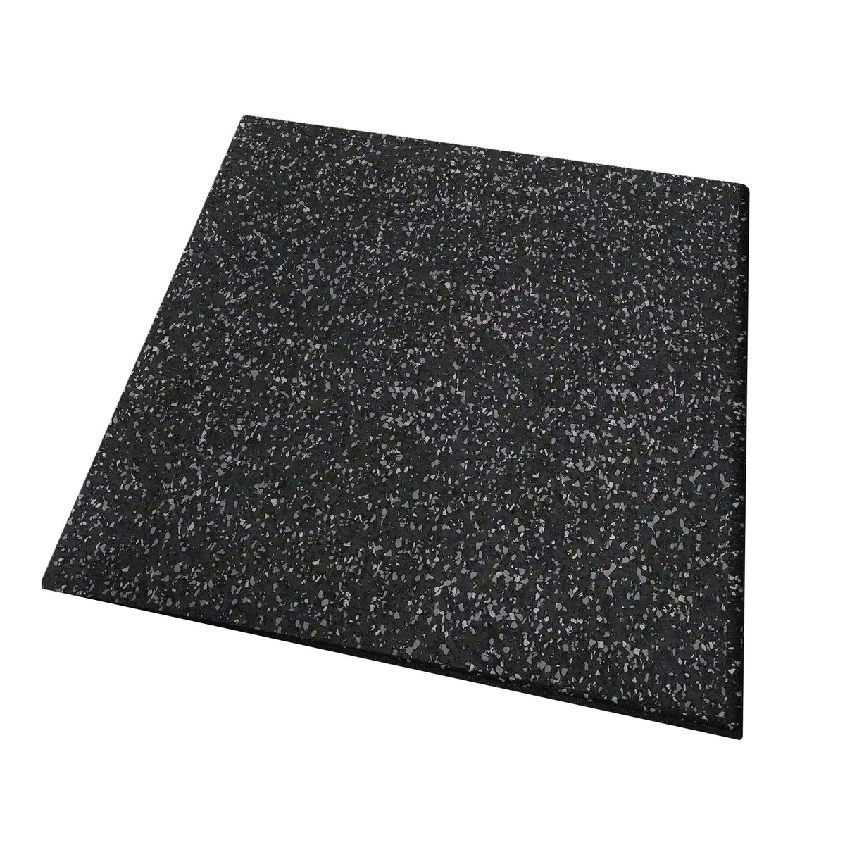 An ECORE Athletic Performance UltraTile - 1" Rubber Tile, shown individually against a white background.