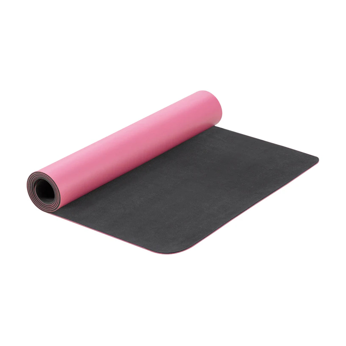 Recycled rubber yoga mat which is environmentally friendly and made from sustainable biodegradable materials