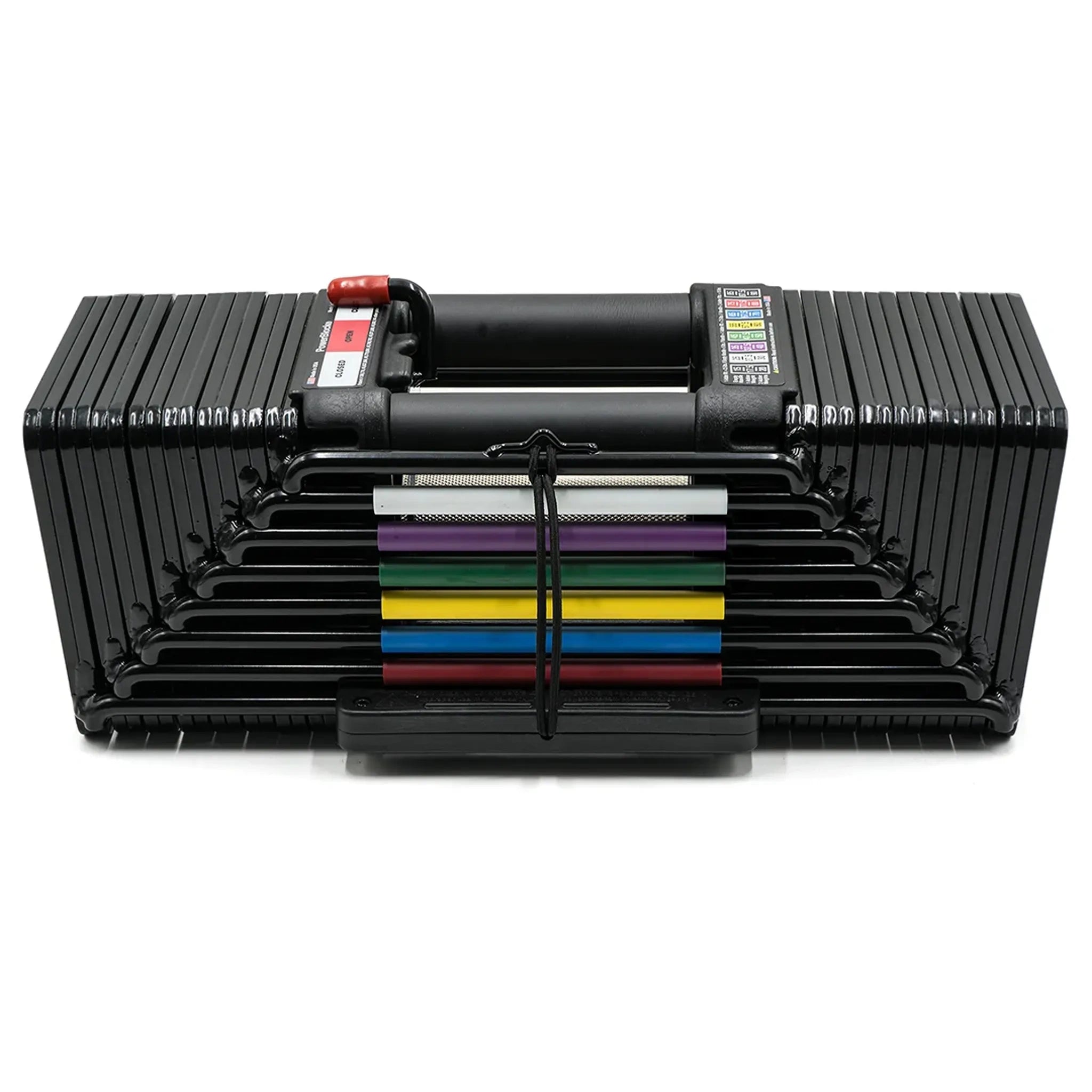 A PowerBlock Elite USA 90 dumbbell