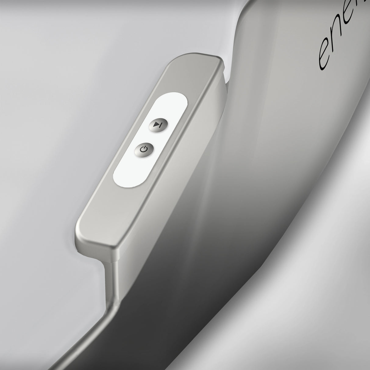 Ergonomic red light infrared therapy bed control buttons