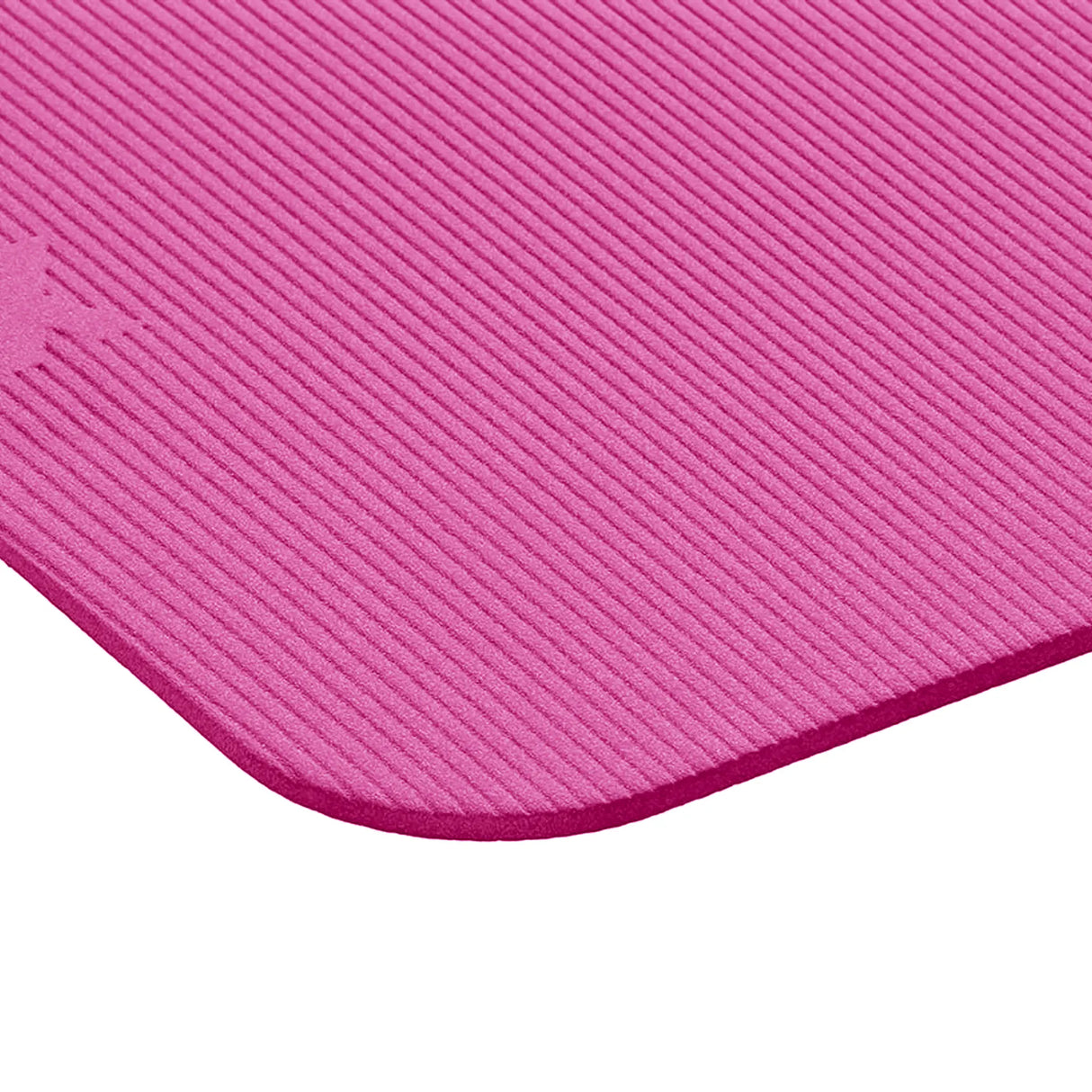 Affordable commercial grade exercise mat with eyelets for hanging