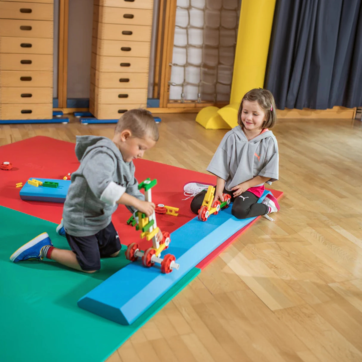 Long foam Airex balance beam for gymnasts, athletes, kids, physical therapy patients, and more