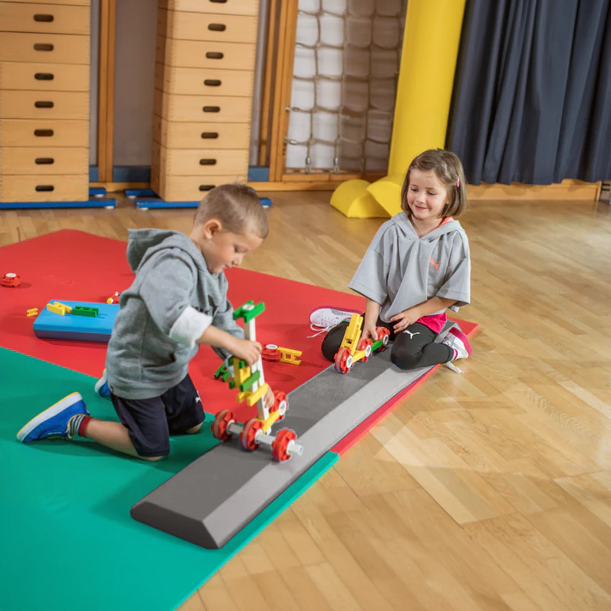Long foam Airex balance beam for gymnasts, athletes, kids, physical therapy patients, and more