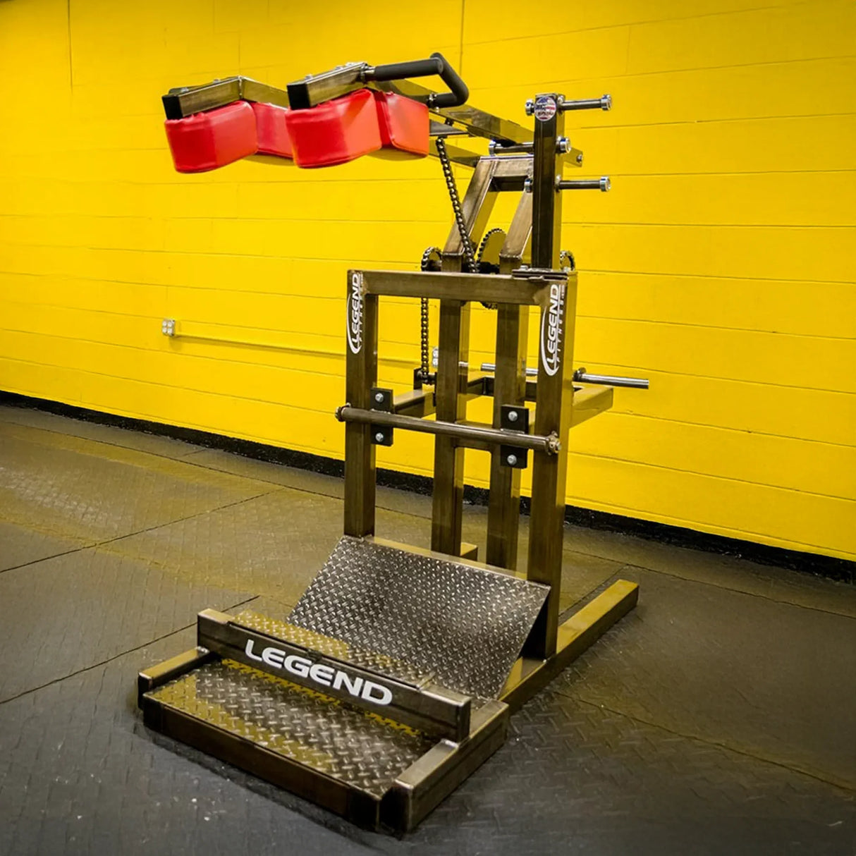 Legend Fitness 3129 Squat Machine with Calf Blaster