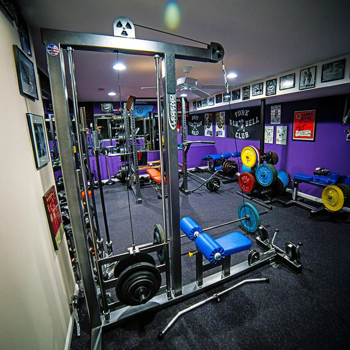 Legend Fitness 3136 Plate-Loaded Lat Pulldown / Low Row