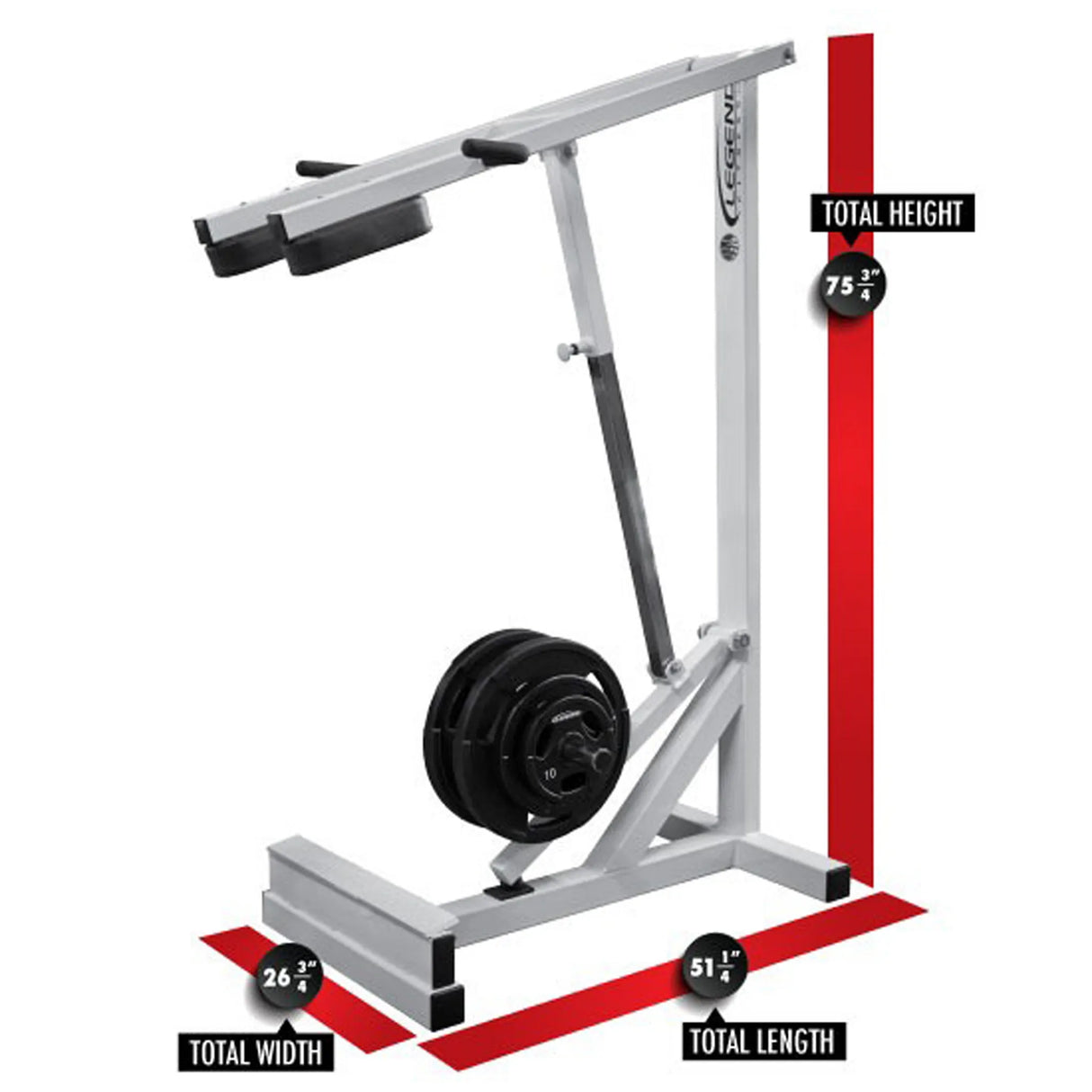 Legend Fitness 3152 Plate-Loaded Standing Calf