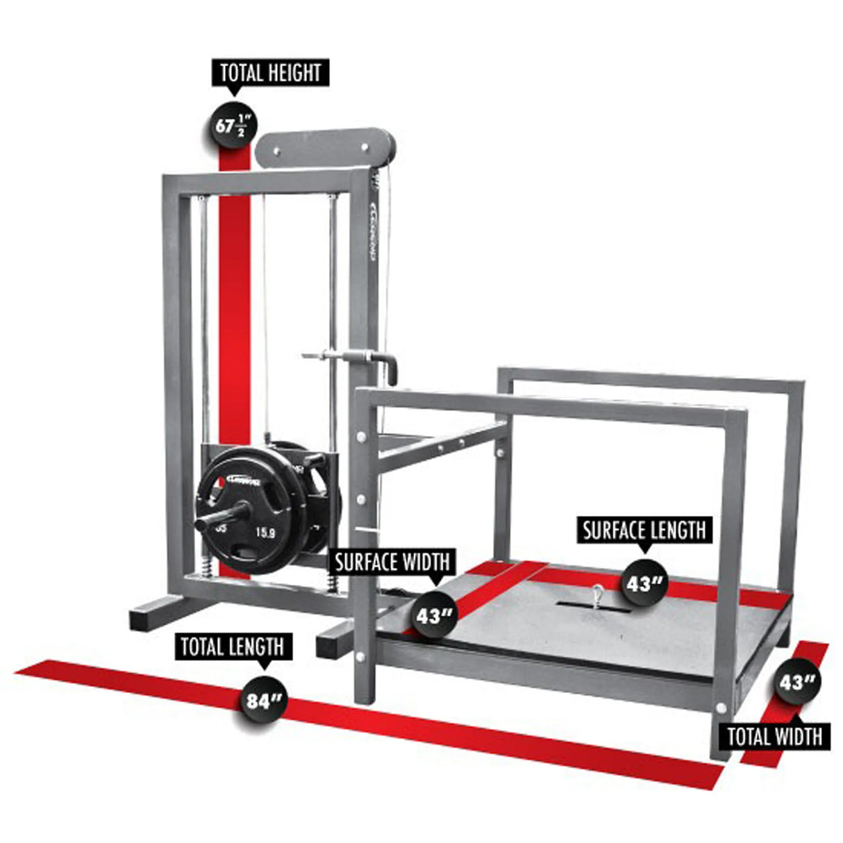 Legend Fitness 3217 Belt Squat Machine