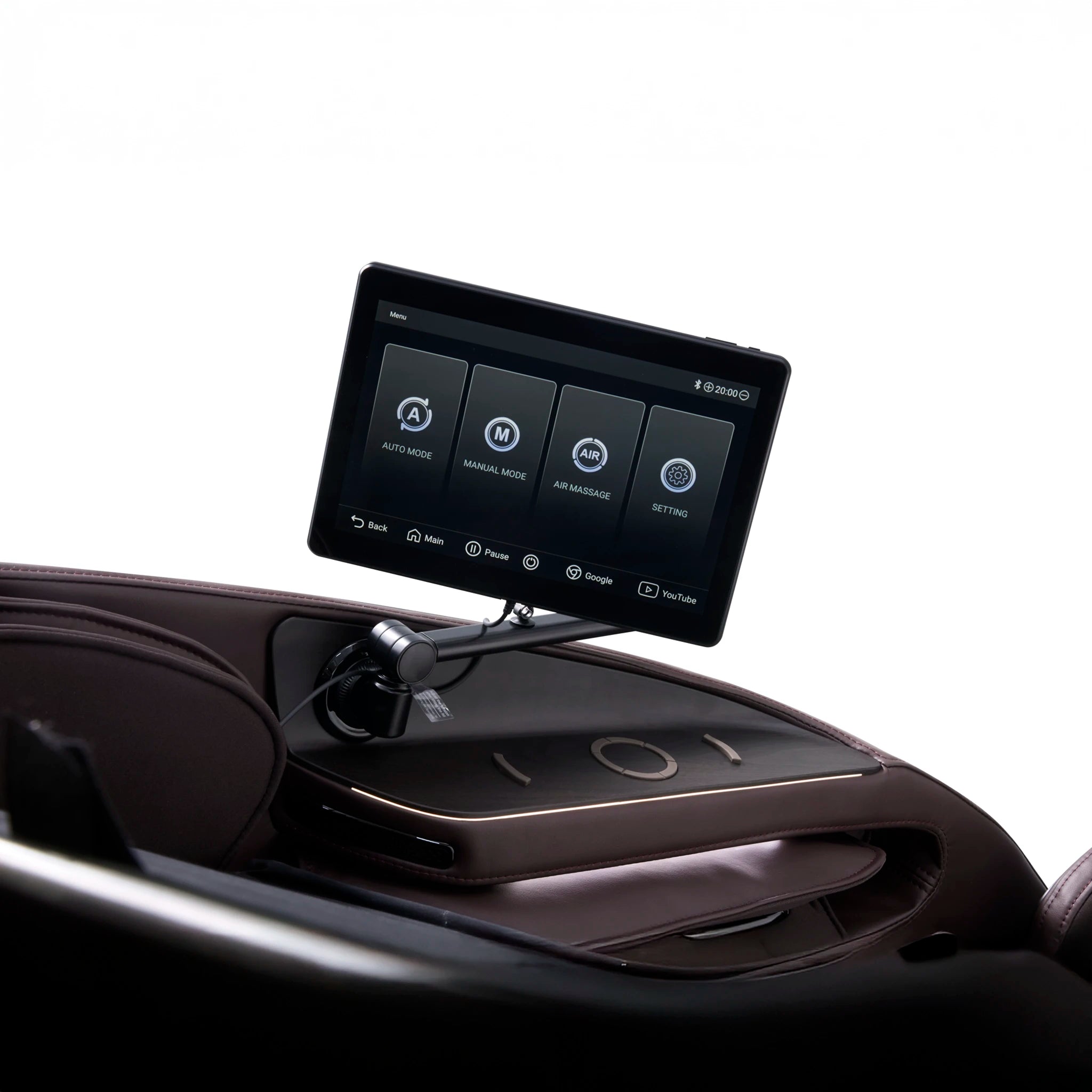 LifeTrend 4D Heated Massage Chair - 10" Touchscreen Tablet