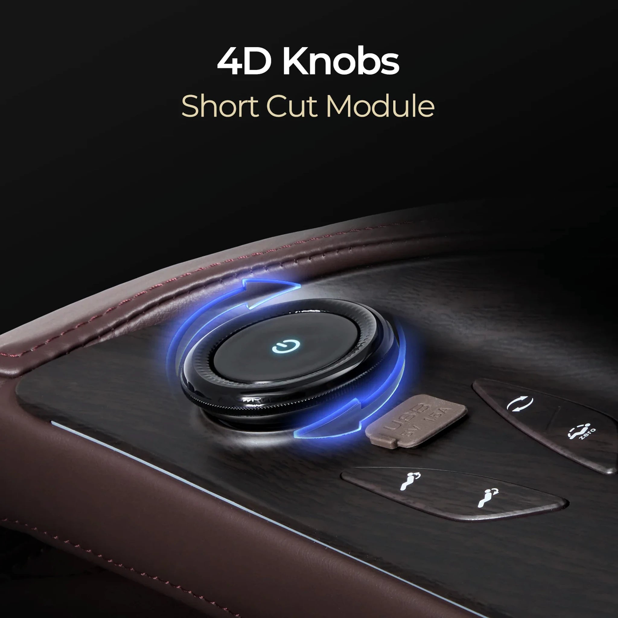 LifeTrend 4D Heated Massage Chair - 10" Touchscreen Tablet