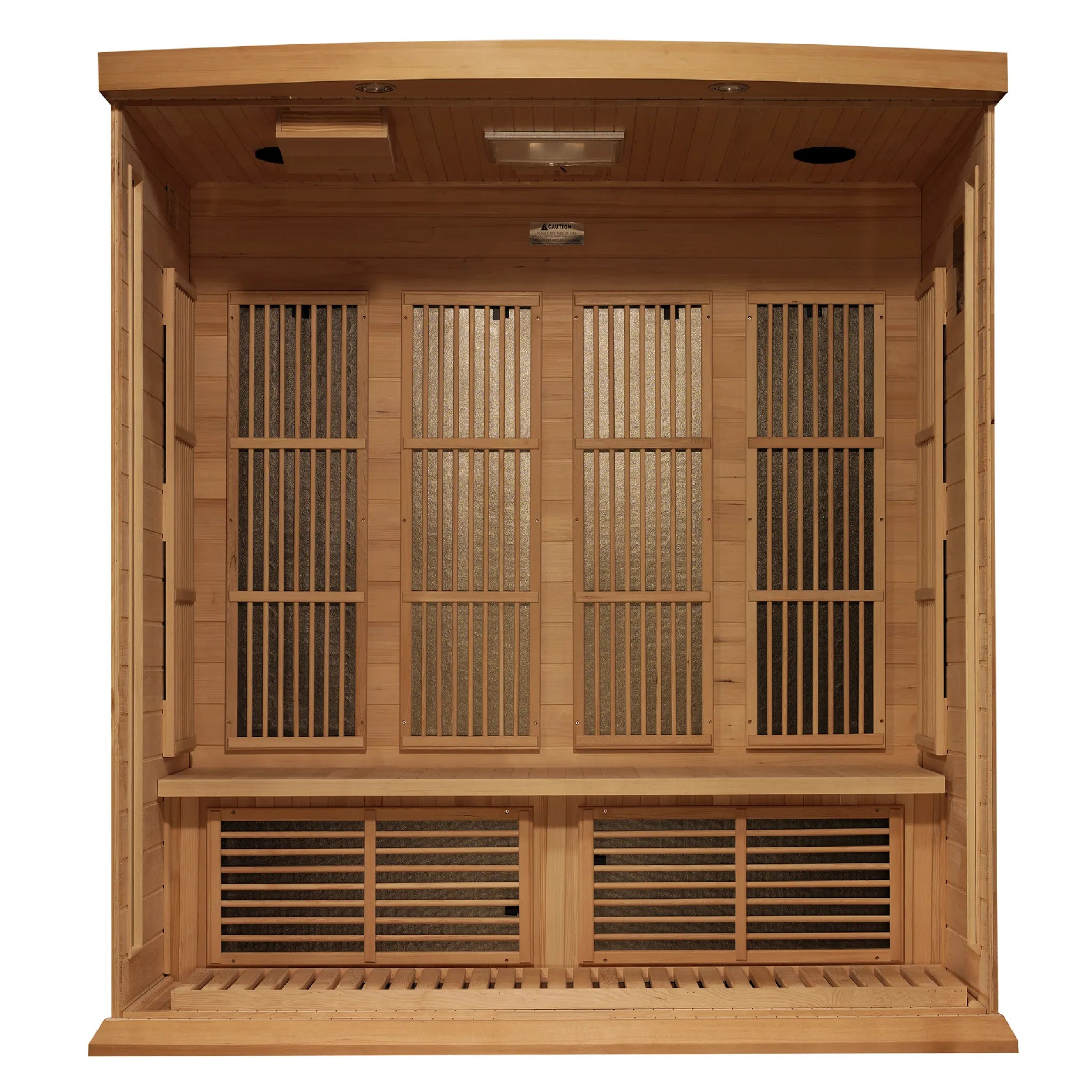 Canadian hemlock 4 person sauna