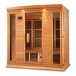 Canadian hemlock 4 person sauna
