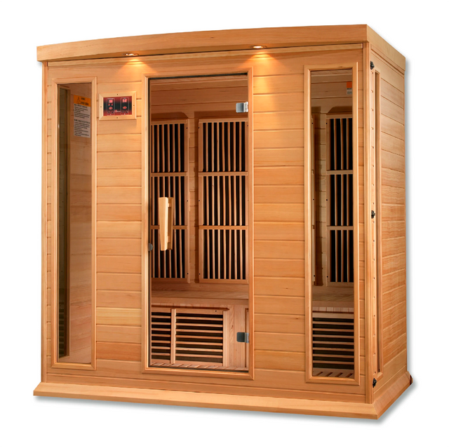 Canadian hemlock 4 person sauna