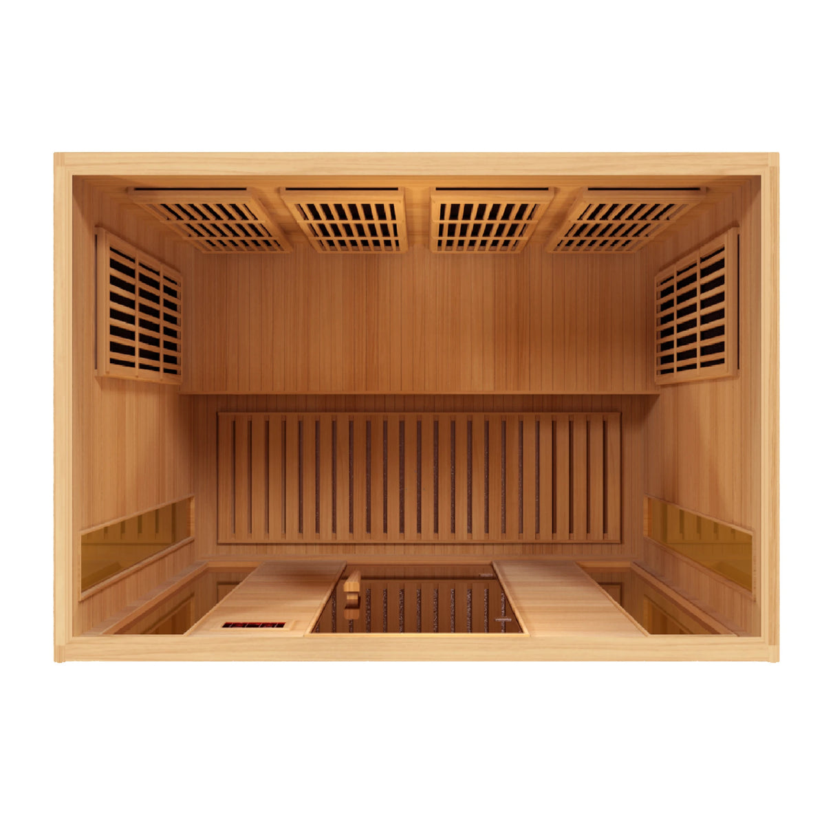 Canadian hemlock 4 person sauna