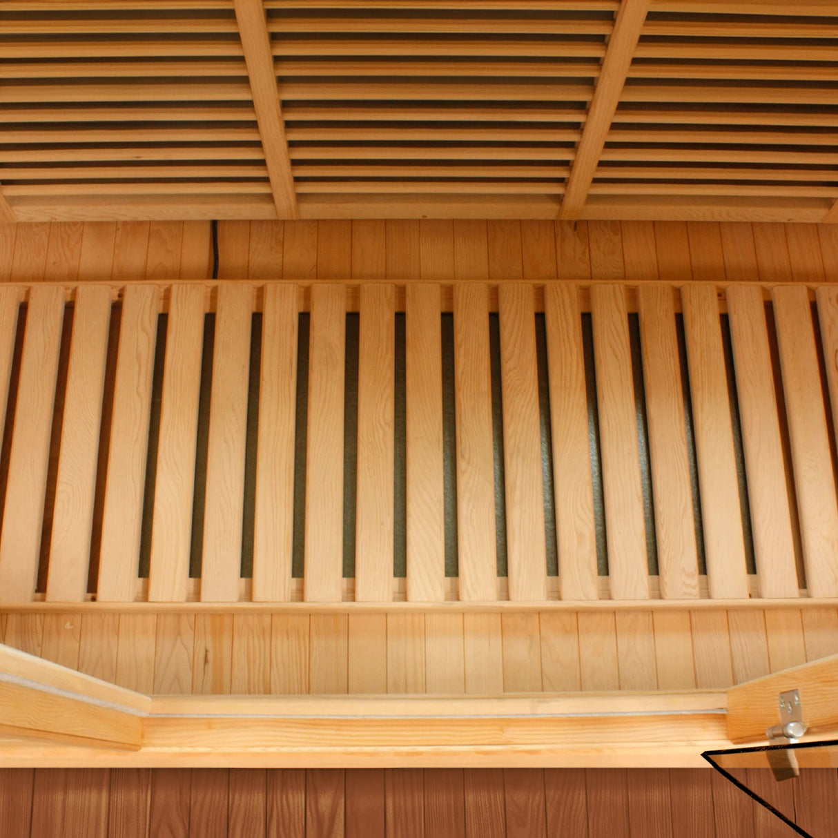 2 person sauna bench