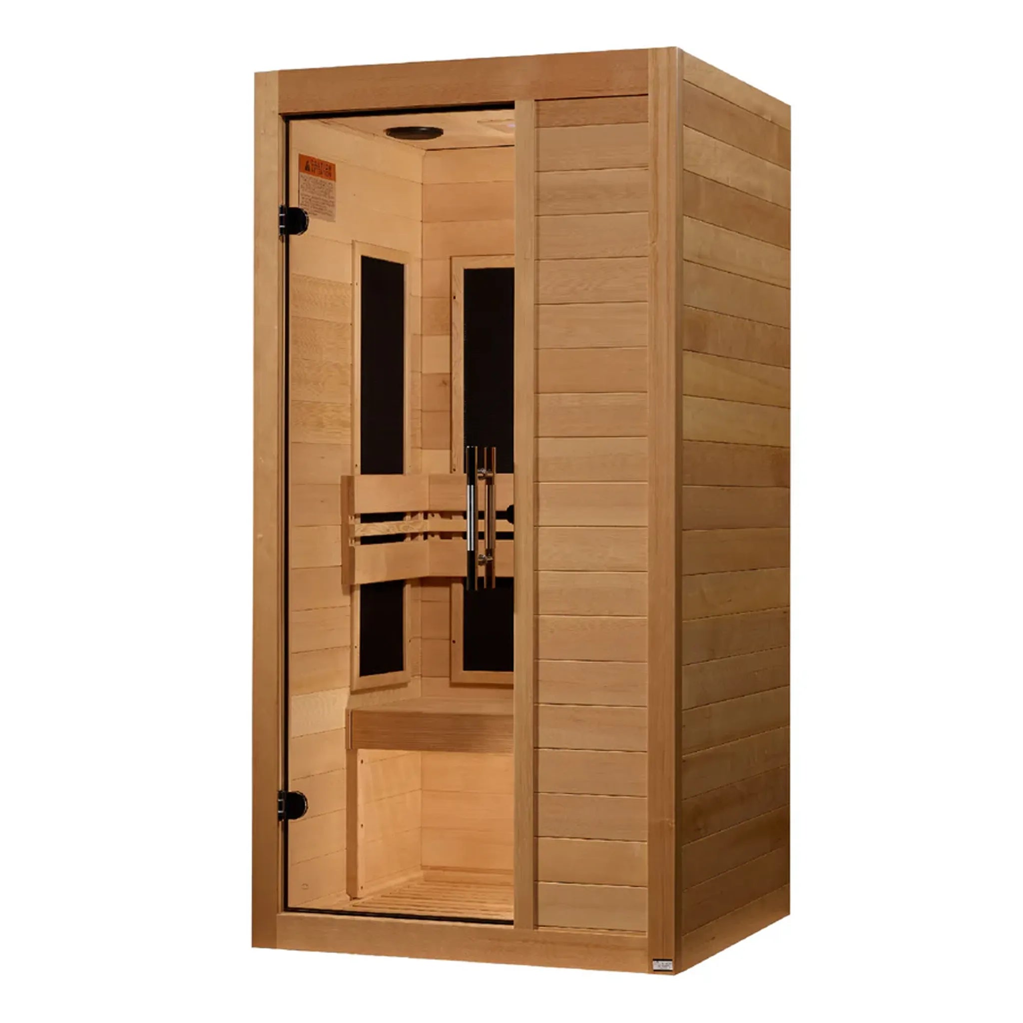 Wooden 1 person infrared sauna