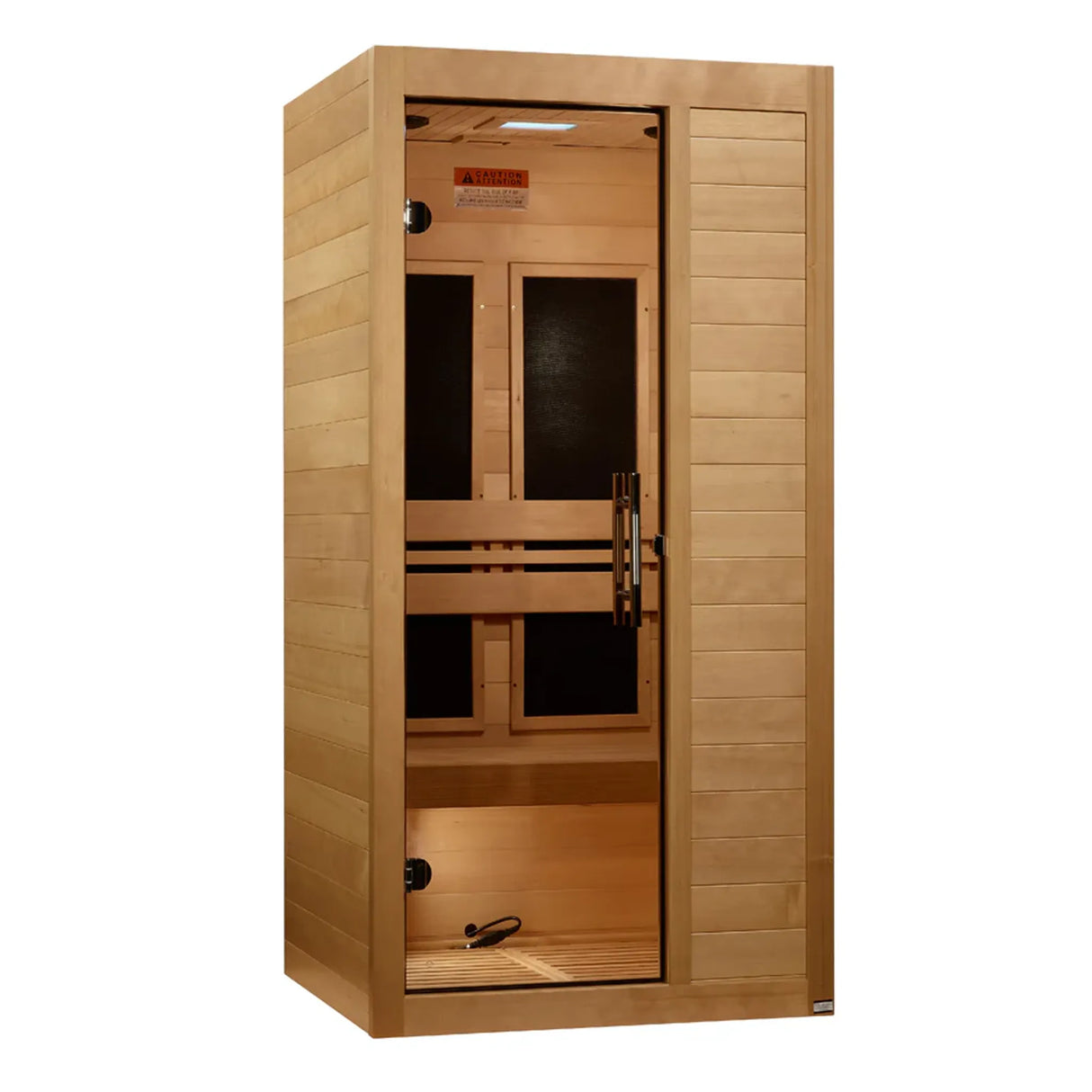 Wooden 1 person infrared sauna