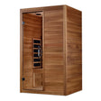 Wooden 2 person infrared sauna