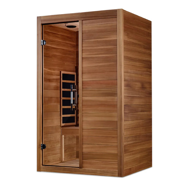 Wooden 2 person infrared sauna